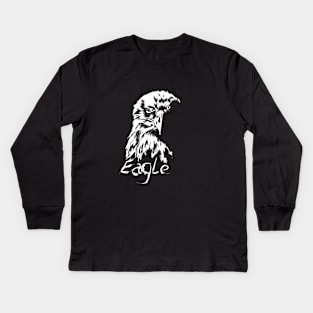 White Eagle Kids Long Sleeve T-Shirt